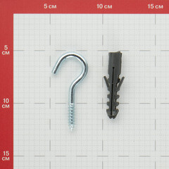 Шуруп-полукольцо с дюбелем 8,0x70 мм SX-12 Wkret-met - фото 2