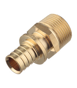 Соединитель прямой Stout 20 мм х 3/4 НР(ш) латунный (SFA-0001-002034 ...