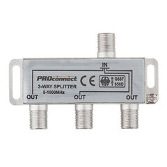 ТВ делитель 3 F-выхода - фото 2