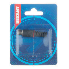 Разъем телевизионный Proconnect штекер ТВ без пайки черный - фото 2