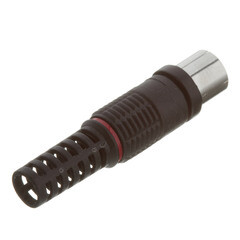 Разъем телевизионный Proconnect гнездо ТВ без пайки черный - фото 4