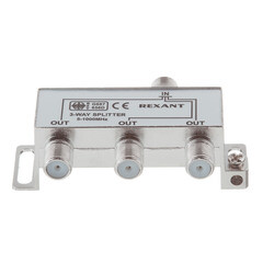 ТВ делитель Rexant 3 F-выхода (05-6002) - фото 8