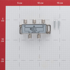 ТВ делитель Rexant 4 F-выхода (05-6003-01) - фото 5