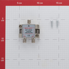 ТВ делитель Rexant Спутник 2 F-выхода (05-6201) - фото 9