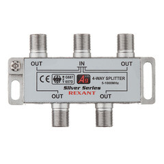 ТВ делитель Rexant 4 F-выхода +5 F-разъемов (05-6103-01) - фото 11