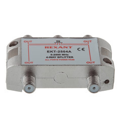 ТВ делитель Rexant Спутник 4 F-выхода (05-6203) - фото 9