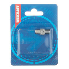 Переходник Rexant гнездо F-штекер ТВ (05-4303-01) - фото 3