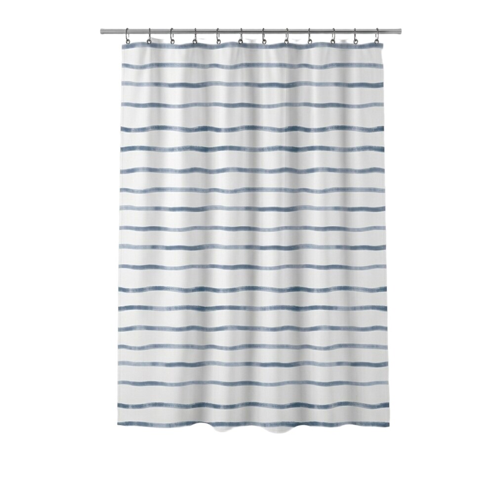 Изображение товара Штора для ванны Delphinium Рифы 1800х1800 мм полиэстер мультиколор (104261)