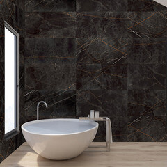 Керамогранит Idalgo Гранит Сандра черно-оливковый 1200х600х10 мм (3 шт.=2,16 кв.м) - фото 6