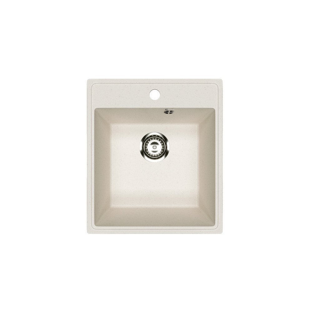 Изображение товара Мойка для кухни Ulgran Practik 42,5х48,5х19,5 см врезная искусственный камень белая