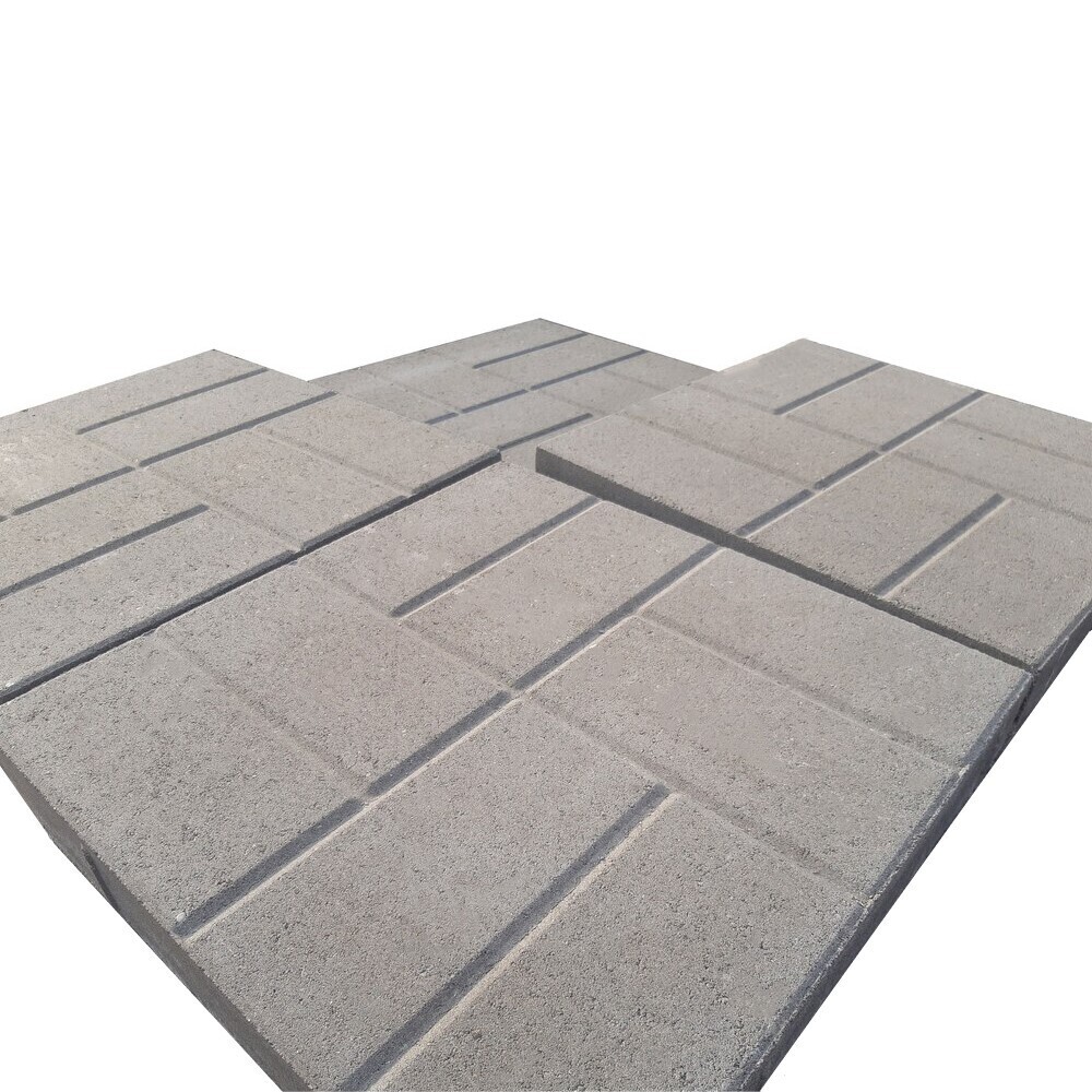 Изображение товара Плитка тротуарная 8 кирпичей 50 мм серая