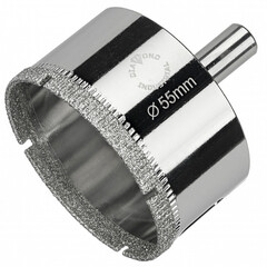 Коронка алмазная Diamond Industrial (DIDCBC055) по стеклу и керамике d55 мм