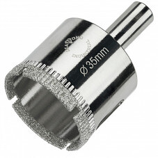 Коронка алмазная Diamond Industrial (DIDCBC035) по стеклу и керамике d35 мм