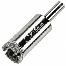 Коронка алмазная Diamond Industrial (DIDCBC016) по стеклу и керамике d16 мм (2 шт.)