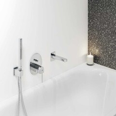 Смеситель для душа Grohe Plus скрытый монтаж внешняя часть 2 положения (24060003) - фото 3