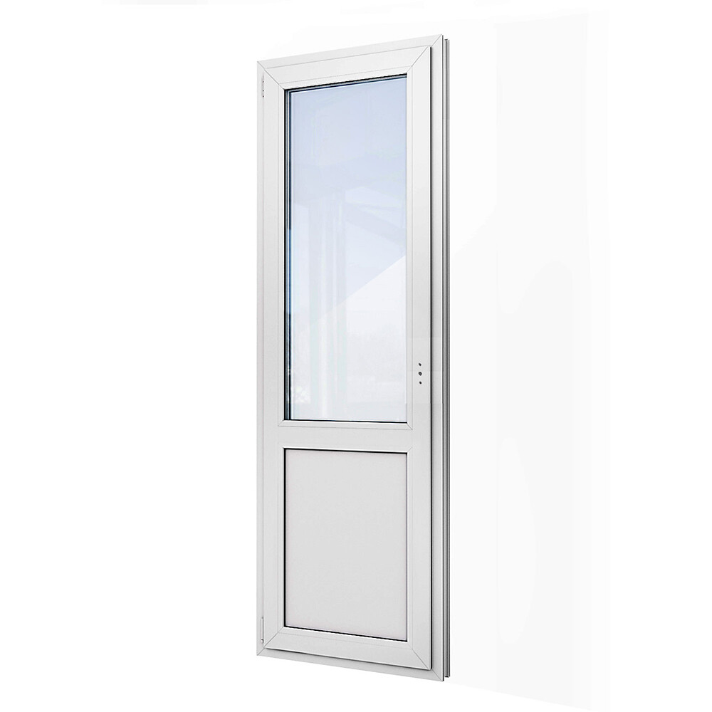 Изображение товара Пластиковая балконная дверь VEKA WHS Halo 2140х670 мм левая двухкамерная
