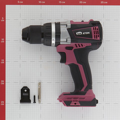 Дрель-шуруповерт ударная аккумуляторная КМ АТОМ 18 В без АКБ и ЗУ (CID-184BL) - фото 5