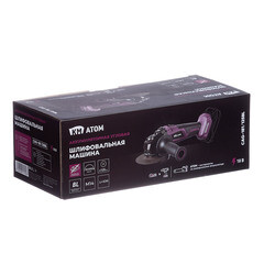 Шлифмашина угловая аккумуляторная КМ АТОМ 18 В d125 мм без АКБ и ЗУ (СAG-181/125BL) - фото 12