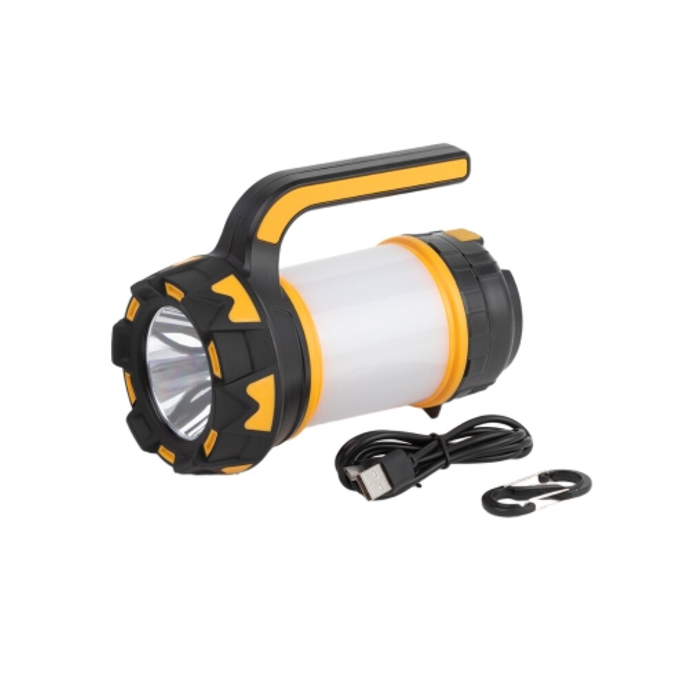 Изображение товара Фонарь прожекторный Эра Сириус PA-806 светодиодный 1 LED 10 Вт аккумуляторный Li-Ion 4,2 мАч ударопрочный пластик 6 режимов (Б0054141)