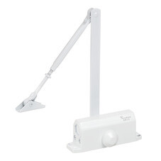 Доводчик дверной Corsa Deco (15-25 кг) белый