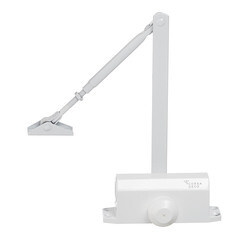 Доводчик дверной Corsa Deco (25-45 кг) белый - фото 5