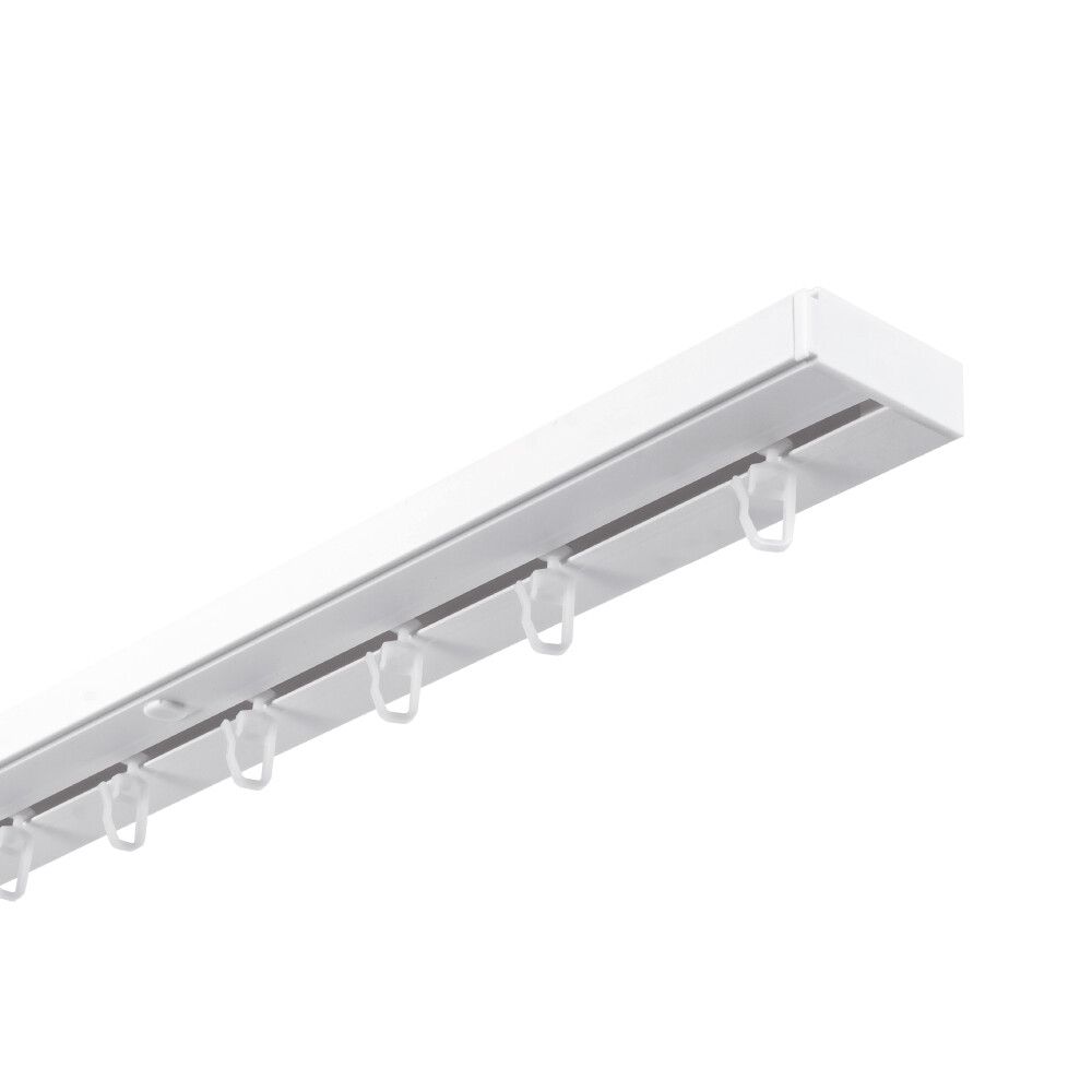 Изображение товара Карниз потолочный пластмассовый однорядный Эконом 180 см белый