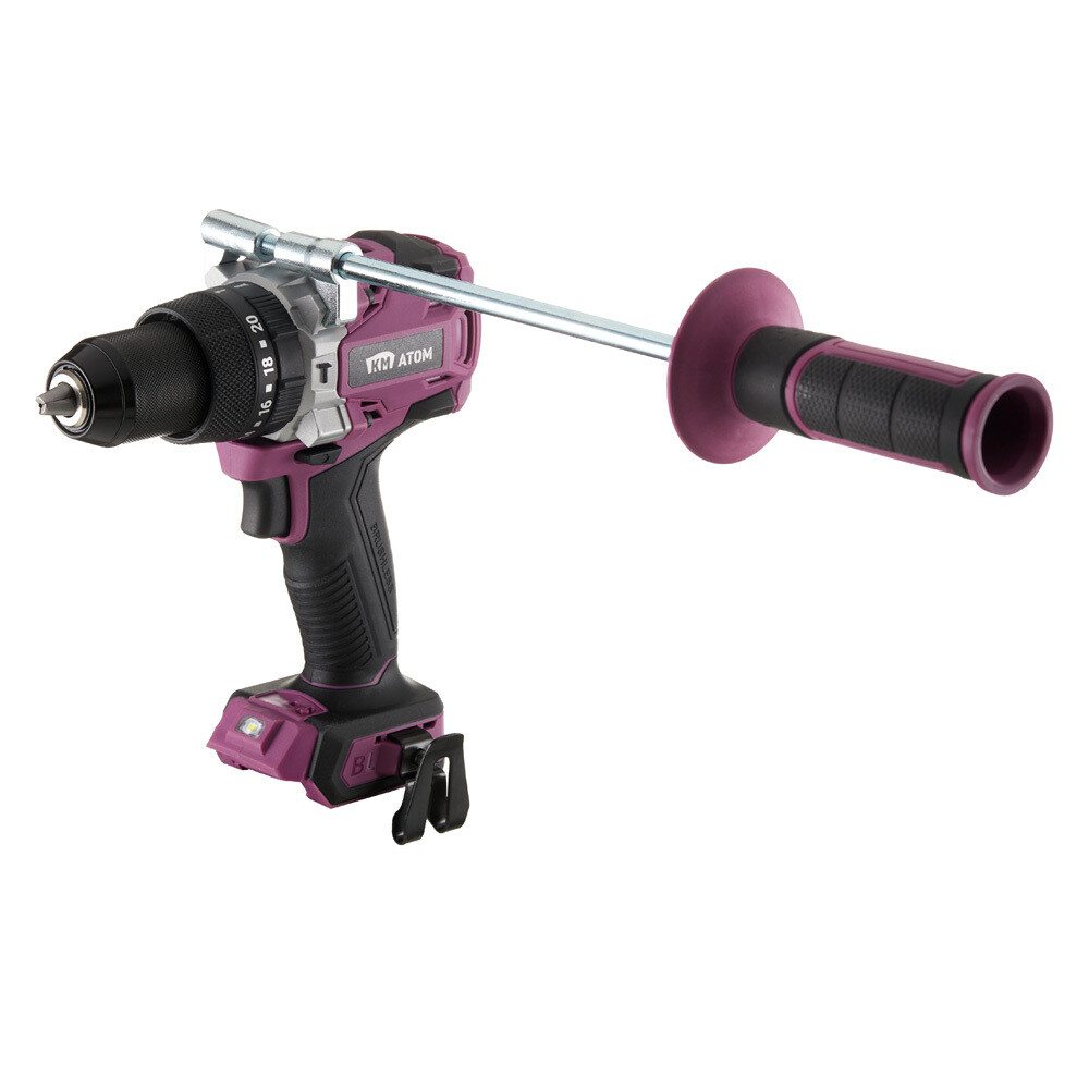 Изображение товара Аккумуляторная ударная дрель-шуруповерт КМ АТОМ 18 В CID-188BL без АКБ и ЗУ