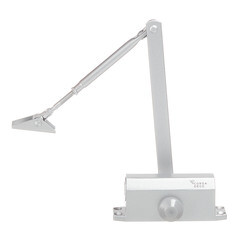 Доводчик дверной Corsa Deco (25-45 кг) серебро - фото 5