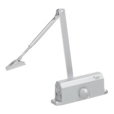 Доводчик дверной Corsa Deco (40-60 кг) серебро