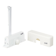 Доводчик дверной Lavelly (25-45 кг) белый - фото 2