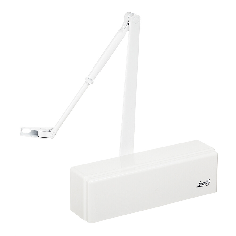 Изображение товара Доводчик дверной Lavelly (45-65 кг) белый