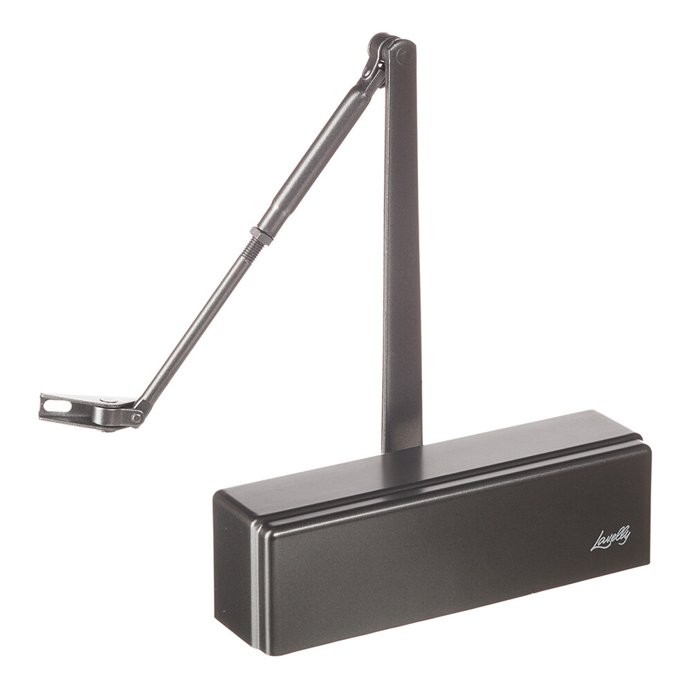 Изображение товара Доводчик дверной Lavelly 666440 Гидравлический с фиксацией до 70°