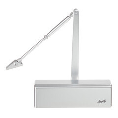 Доводчик дверной Lavelly (45-65 кг) серебро - фото 2