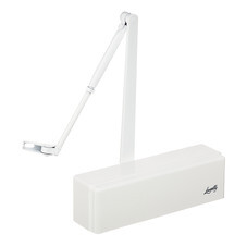 Доводчик дверной Lavelly (80-120 кг) белый