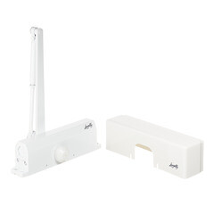 Доводчик дверной Lavelly (80-120 кг) белый - фото 2