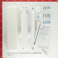 Доводчик дверной Lavelly (120-180 кг) белый - фото 3