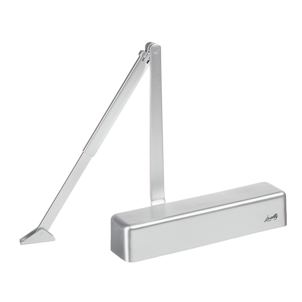 Изображение товара Доводчик дверной Lavelly (120-180 кг) серебро Изображение товара Доводчик дверной Lavelly (120-180 кг) серебро