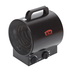 Пушка тепловая электрическая 3 кВт КМ HF3000B прямого нагрева - фото 1