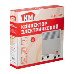 Конвектор электрический КМ механический термостат 1000 Вт - фото 3