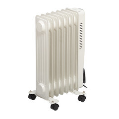 Обогреватель масляный КМ 1500 Вт 7 секций с сушилкой - фото 9