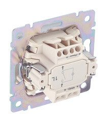 Выключатель Legrand Valena одноклавишный встраиваемый алюминий с подсветкой (694340) - фото 5