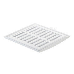 Решетка вентиляционная пластиковая приточно-вытяжная Era РРП 250х250 мм регулируемая белая - фото 7