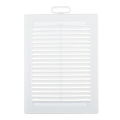 Решетка вентиляционная пластиковая приточно-вытяжная Era РЦ 150х200 мм с сеткой белая - фото 5