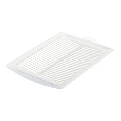 Решетка вентиляционная пластиковая приточно-вытяжная Era РЦ 180х250 мм с сеткой белая - фото 6