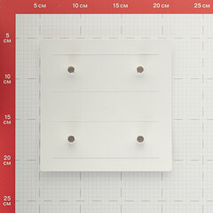 Панель декоративная для вентилятора KW Awenta PEB100 белая - фото 5