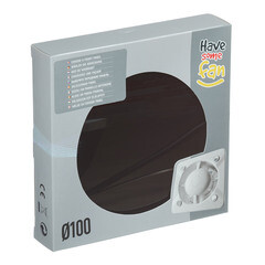 Панель декоративная для вентилятора KW Awenta PEGB100P черное глянцевое стекло - фото 4