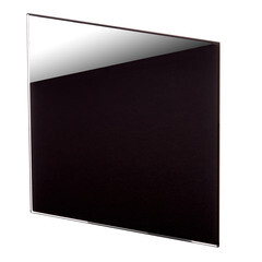 Панель декоративная для вентилятора KW Awenta PTGB100P черное глянцевое стекло
