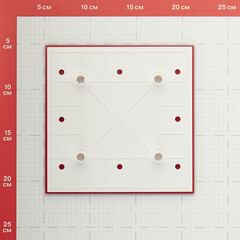 Панель декоративная для вентилятора KW Awenta PTGR100P красное глянцевое стекло - фото 3