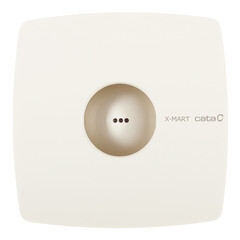 Вентилятор осевой Cata X-Mart 10 Timer с таймером d100 мм слоновая кость - фото 2