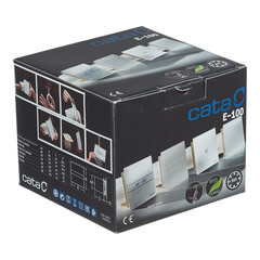 Вентилятор осевой Cata E-100 G d100 мм белый - фото 3